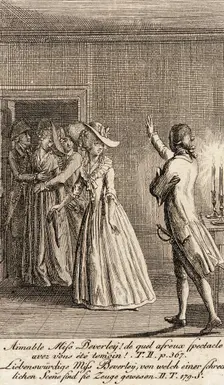 Cecilia or the Story of a Rich Orphan, 1787. Creator: Daniel Nikolaus Chodowiecki