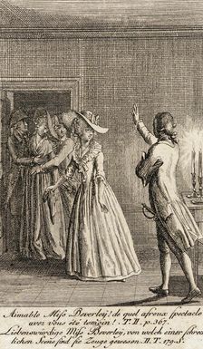 Cecilia or the Story of a Rich Orphan, 1787. Creator: Daniel Nikolaus Chodowiecki