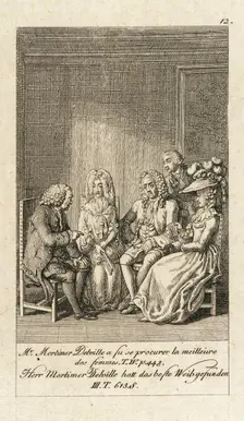 Cecilia or the Story of a Rich Orphan, 1787. Creator: Daniel Nikolaus Chodowiecki