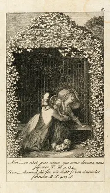 Cecilia or the Story of a Rich Orphan, 1787. Creator: Daniel Nikolaus Chodowiecki