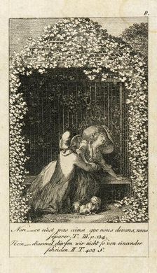 Cecilia or the Story of a Rich Orphan, 1787. Creator: Daniel Nikolaus Chodowiecki