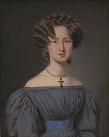 Cecilie Lonborg, who married ship's quartermaster Theodor Emil Ludvigsen in 1830, (1829). Creator: Christian Albrecht Jensen