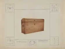 Cedar Chest, c. 1936. Creator: Henry Meyers