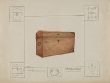 Cedar Chest, c. 1936. Creator: Henry Meyers