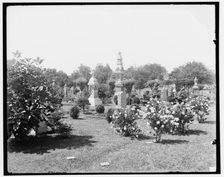 Cedar Grove Cemetery, near Flushing, Long Island, N.Y., c1905. Creator: Unknown