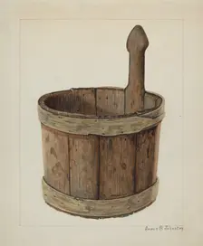 Cedar Piggin, c. 1938. Creator: Annie B Johnston