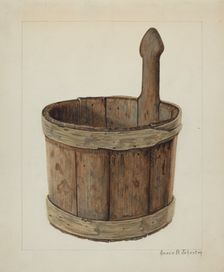 Cedar Piggin, c. 1938. Creator: Annie B Johnston