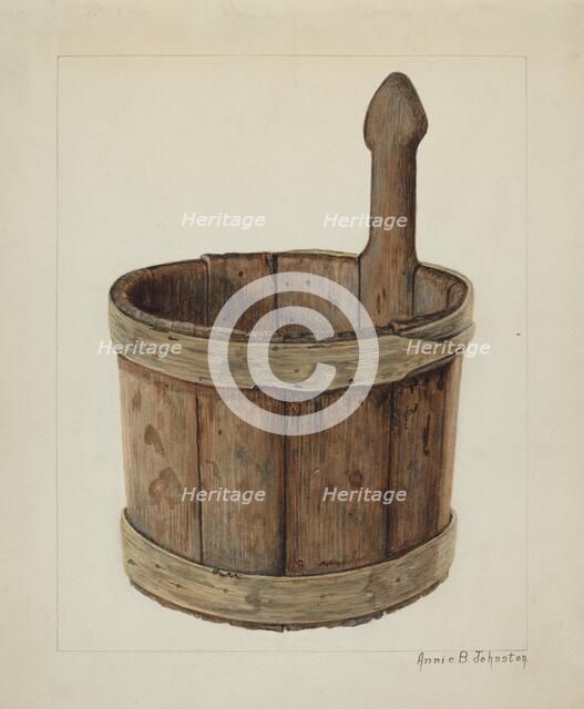 Cedar Piggin, c. 1938. Creator: Annie B Johnston.