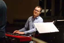 Cedric Hanriot , Watermill Jazz Club, Dorking, Surrey, October 2015. Artist: Brian O'Connor
