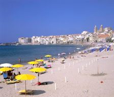 Cefalu, Sicily, Italy. Creator: Peter Thompson