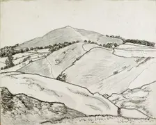 Cefn Bryn, 1933. Artist: Lucien Pissarro
