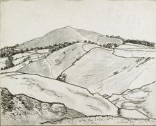 Cefn Bryn, 1933. Artist: Lucien Pissarro