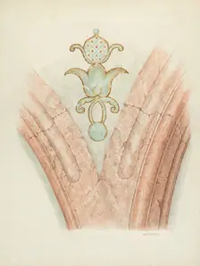 Ceiling Decoration, c. 1941. Creator: William Kieckhofel