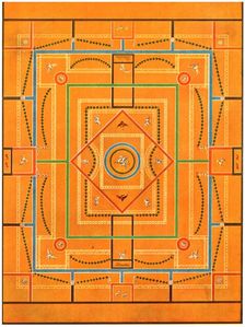 Ceiling decoration, Pompeii, Italy, (1928). Creator: Unknown