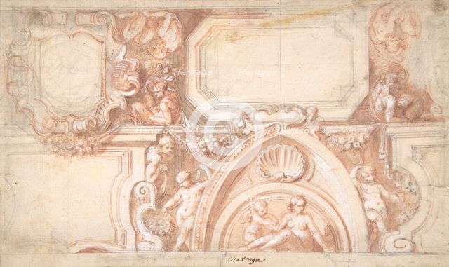 Ceiling Design, 1633-1703. Creator: Matías Arteaga y Alfaro.