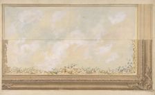 Ceiling Design for the Dining Room of the Duke d'Albe, Madrid, second half 19th century. Creators: Jules-Edmond-Charles Lachaise, Eugène-Pierre Gourdet