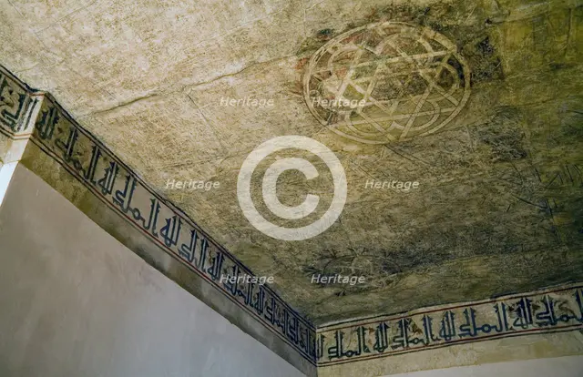 Ceiling detail, Aljaferia Palace, Zaragoza, Spain, 2007. Creator: Samuel Magal.
