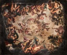 Ceiling of the Elysium Room, Bolsover Castle, Derbyshire, c1980-c2017. Artist: Historic England Staff Photographer