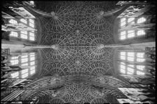 Ceiling of the Lady Chapel, Westminster Abbey,London, c1955-c1980. Creator: Ursula Clark