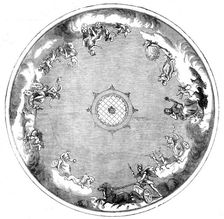 Ceiling of Astley's Theatre, 1858. Creator: Unknown