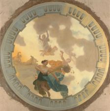 Ceiling painting of Diana and her companions, c.1676-c.1682. Creator: Gerard de Lairesse