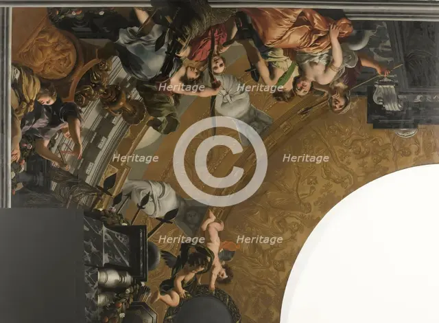 Ceiling painting of mythological figures, c.1676-c.1682.  Creator: Gerard de Lairesse.