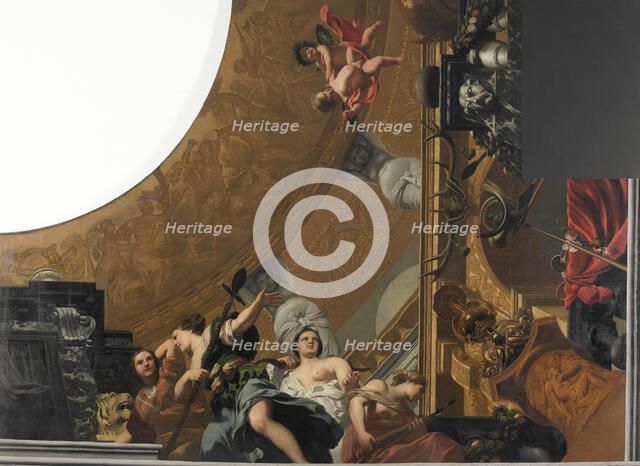 Ceiling painting of mythological figures, c.1676-c.1682.  Creator: Gerard de Lairesse.