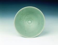 Celadon bowl, late Southern Song dynasty, China, 1200-1279. Creator: Unknown