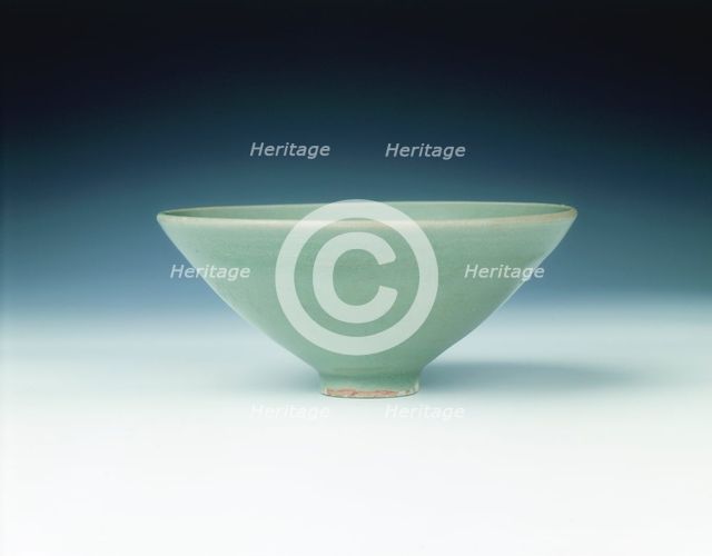 Celadon bowl, late Southern Song dynasty, China, 1200-1279. Creator: Unknown.