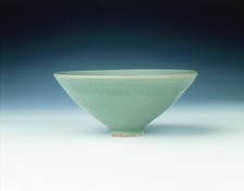 Celadon bowl, late Southern Song dynasty, China, 1200-1279. Creator: Unknown