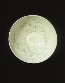 Celadon bowl, Song dynasty, China, 12th century. Creator: Unknown