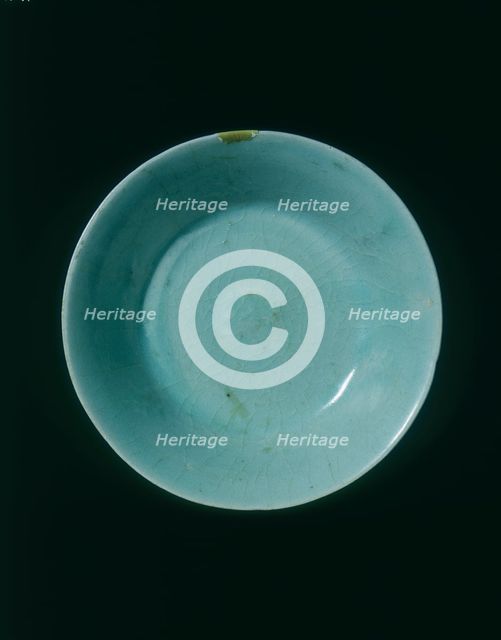 Celadon dish, Korea, c1150-1250. Creator: Unknown.