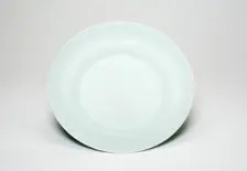 Celadon-Glazed Dish, Qing dynasty (1644-1911), Yongzheng reign mark and period (1723-1735). Creator: Unknown