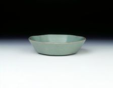 Celadon octagonal bowl, Koryo dynasty, Korea, 1150-1200. Creator: Unknown