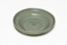 Celadon saucer, 15th century. Creator: Unknown