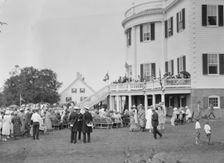 Celebration at the General Knox estate, 1931 July 25. Creator: Arnold Genthe