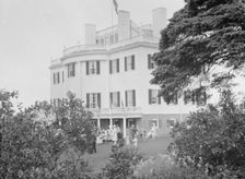 Celebration at the General Knox estate, 1931 July 25. Creator: Arnold Genthe