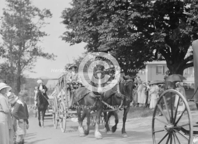 Celebration at the General Knox estate, 1931 July 25. Creator: Arnold Genthe.