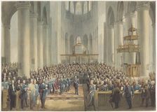 Celebration in honour of the veterans of 1813-1815, 26-27 June 1865, (1865). Creator: Anon