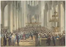 Celebration in honour of the veterans of 1813-1815, 26-27 June 1865, (1865). Creator: Anon