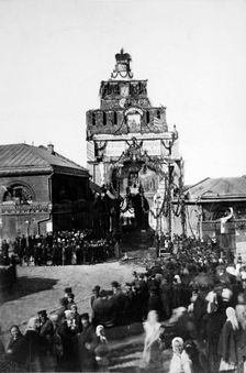 Celebration of the 500th anniversary of the Battle of Kulikovo, Russia, 1880