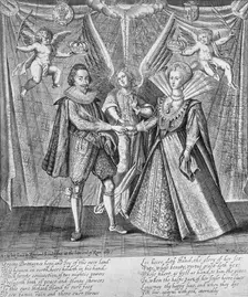 Celebration of the Marriage of James VI of Scotland and Anne of Denmark, 1589 (c1610-1625). Creator: Francis Delaram