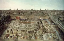 Celebration of the wedding contract between Louis XIII and Anne of Austria..., 1612. Creator: Anonymous
