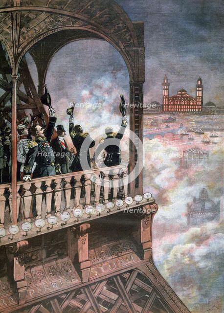 Celebrations in Paris in honour of the Franco-Russian Dual Alliance, 1893. Artist: Henri Meyer