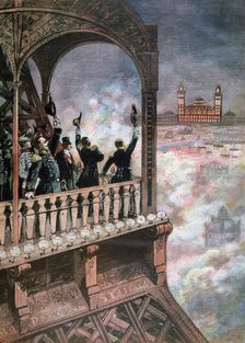 Celebrations in Paris in honour of the Franco-Russian Dual Alliance, 1893. Artist: Henri Meyer