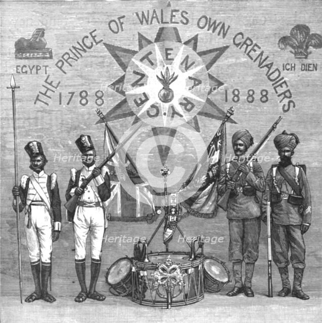 ''Celebrating the Centenary of 2nd (The Prince of Wales Own) Bombay Grenadiers, at Poonah', 1888. Creator: Unknown.