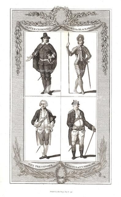 Celebrities from history Artist: Unknown