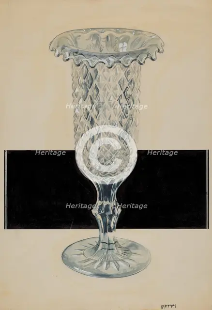 Celery Holder, c. 1936. Creator: Ralph Atkinson.