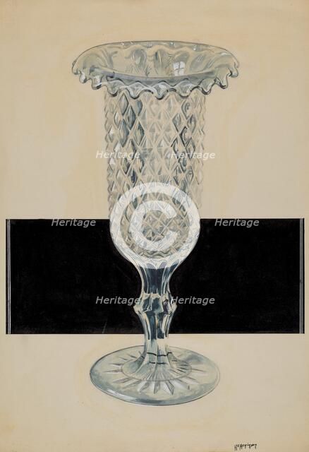 Celery Holder, c. 1936. Creator: Ralph Atkinson.