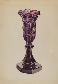 Celery Holder, c. 1936. Creator: Robert Stewart